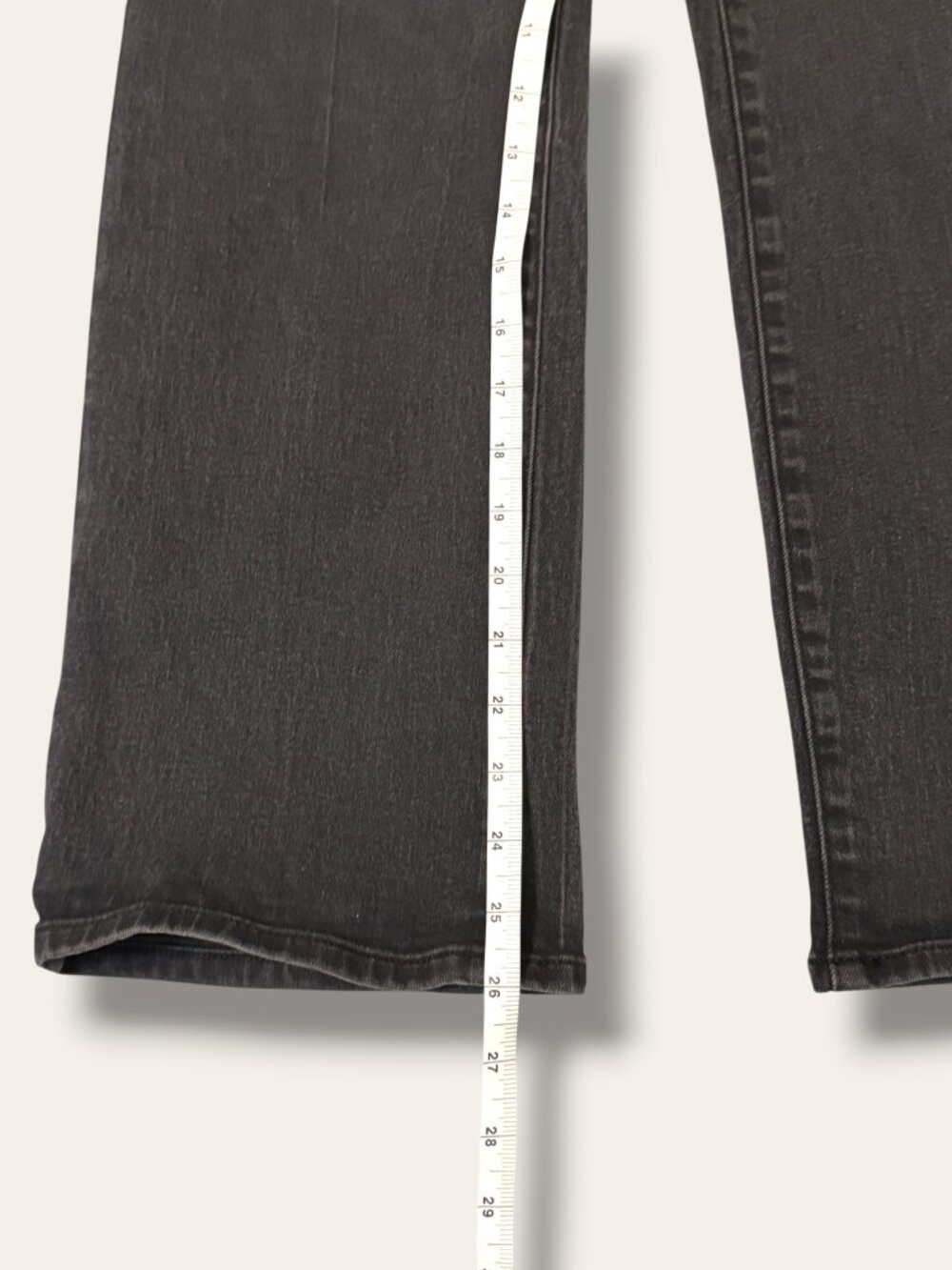 Talbots Jeans Womens 10P Barely Boot Jean Petite Stretch Bootcut Black Denim - Picture 9 of 10